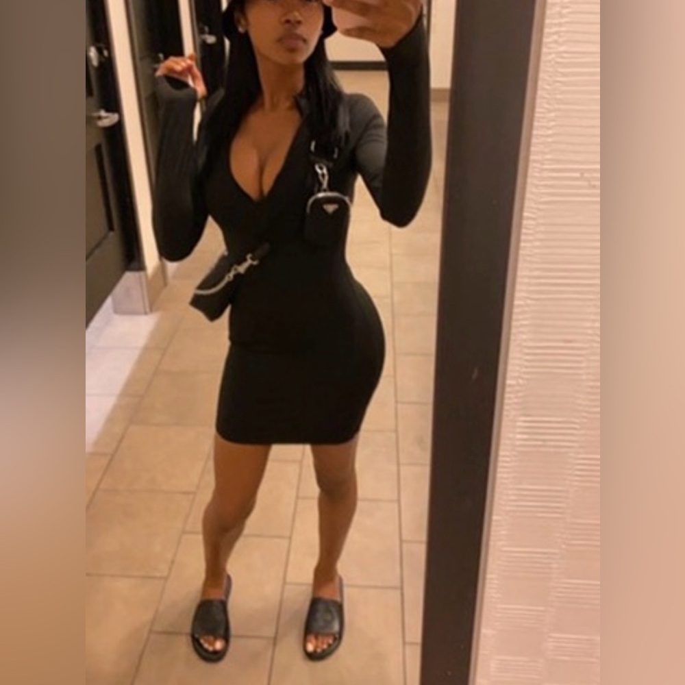 Black Bodycon Dress